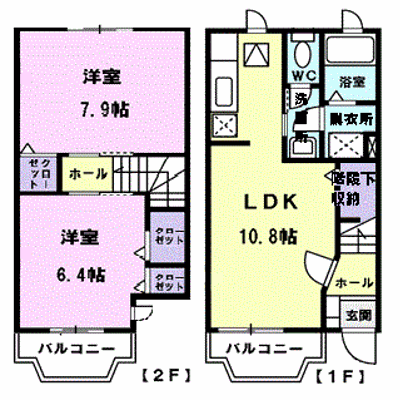サント・バンビーナ 102【管理NO：1-016936401-01020】 ★家具家電は申し込み後に搬入します★ ★2026年10月中旬入居可能★の物件画像
