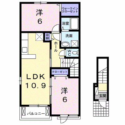 レジデンス　Ｔ・Ｍ 201【管理NO：1-021235701-02010】 ★家具家電は申し込み後に搬入します★ ★2026年10月下旬入居可能★の物件画像