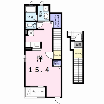 パークサイド　野見山 201【管理NO：1-014290901-02010】 ★家具家電は申し込み後に搬入します★ ★2026年10月中旬入居可能★の物件画像