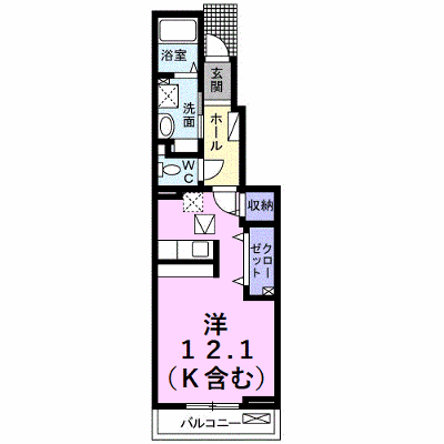 シャトワ宮後 102【管理NO：1-024933701-01020】 ★家具家電は申し込み後に搬入します★の物件画像