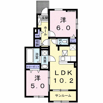 クレアール桑名　Ｂ 101【管理NO：1-025615702-01010】 ★家具家電は申し込み後に搬入します★ ★2026年10月下旬入居可能★の物件画像