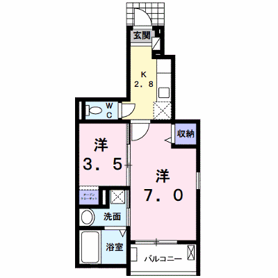 プレウス 101【管理NO：1-018624001-01010】 ★家具家電は申し込み後に搬入します★ ★2026年10月中旬入居可能★の物件画像