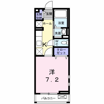 フレグランス 201【管理NO：1-017427801-02010】 ★家具家電は申し込み後に搬入します★の物件画像