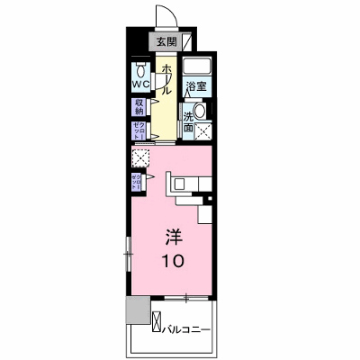 ラ・ロゼベールⅡ 207【管理NO：1-017165701-02070】 ★家具家電は申し込み後に搬入します★ ★2026年10月中旬入居可能★の物件画像