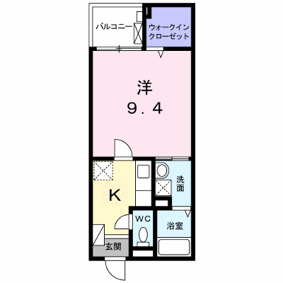 ホワイトスター 202【管理NO：1-021294101-02020】 ★家具家電は申し込み後に搬入します★ ★2026年11月上旬入居可能★の物件画像
