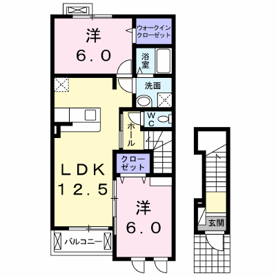 シェーネ　康 202【管理NO：1-018490001-02020】 ★家具家電は申し込み後に搬入します★ ★2026年10月下旬入居可能★の物件画像