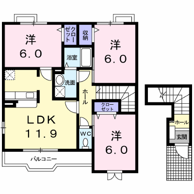 メゾン　ド　レステ　Ⅱ 201【管理NO：1-014529302-02010】 ★家具家電は申し込み後に搬入します★ ★2026年10月中旬入居可能★の物件画像