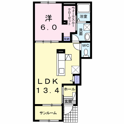 セントポーリア　Ⅰ 102【管理NO：1-024718701-01020】 ★家具家電は申し込み後に搬入します★の物件画像