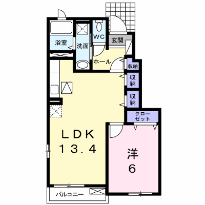エム・ローズ 102【管理NO：1-018641601-01020】 ★家具家電は申し込み後に搬入します★ ★2026年11月中旬入居可能★の物件画像