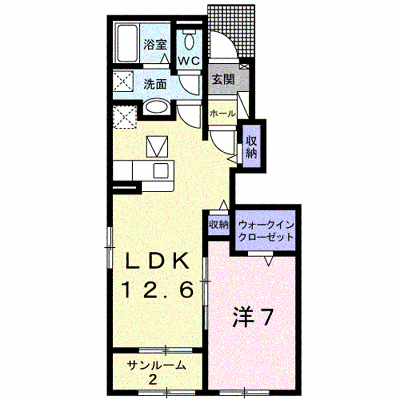 セゾン 105【管理NO：1-025612901-01050】 ★家具家電は申し込み後に搬入します★ ★2027年01月下旬入居可能★の物件画像