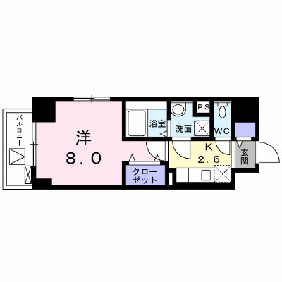 サン　ウォーム　ニチダン 405【管理NO：1-026549301-04050】 ★家具家電は申し込み後に搬入します★ ★2026年10月中旬入居可能★の物件画像