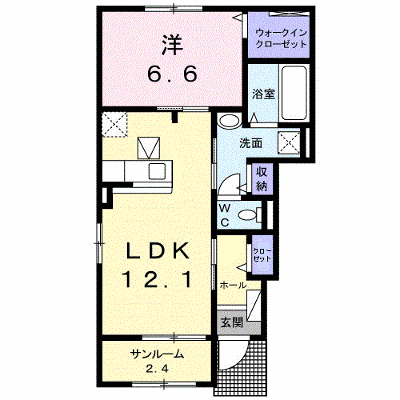 ストーンズ下松ＯＺ 101【管理NO：1-025070401-01010】 ★家具家電は申し込み後に搬入します★ ★2026年10月中旬入居可能★の物件画像
