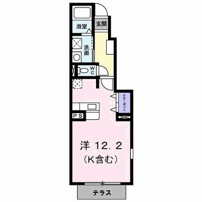 ジャン・アヴニールＢ 101【管理NO：1-012206102-01010】 ★家具家電は申し込み後に搬入します★ ★2026年11月上旬入居可能★の物件画像