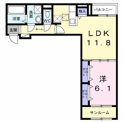 ウィンフィールド博多南 102【管理NO：1-026732201-01020】 ★家具家電は申し込み後に搬入します★ ★2026年12月上旬入居可能★の物件画像