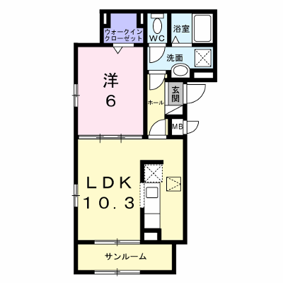 ウィンフィールド博多南 101【管理NO：1-026732201-01010】 ★家具家電は申し込み後に搬入します★ ★2026年12月上旬入居可能★の物件画像
