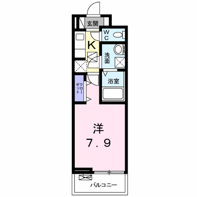 プラム・Ｉ 302【管理NO：1-024990701-03020】 ★家具家電は申し込み後に搬入します★ ★2026年10月中旬入居可能★の物件画像