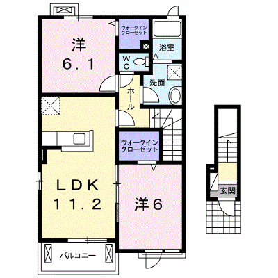セレーノ　Ⅰ 201【管理NO：1-023072901-02010】 ★家具家電は申し込み後に搬入します★ ★2026年11月中旬入居可能★の物件画像
