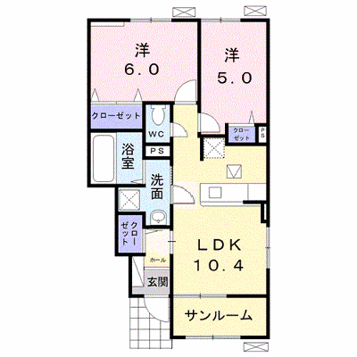 ブリッサ・久保Ⅱ 103【管理NO：1-025053502-01030】 ★家具家電は申し込み後に搬入します★ ★2026年11月中旬入居可能★の物件画像