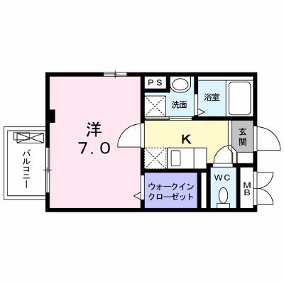 Ｖｉｌｌａ　ｗｉｓｔｅｒｉａ 102【管理NO：1-022739301-01020】 ★家具家電は申し込み後に搬入します★ ★2026年10月中旬入居可能★の物件画像