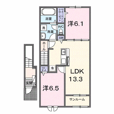 レジダンス・マリンＢ 203【管理NO：1-028265102-02030】 ★家具家電は申し込み後に搬入します★ ★2026年11月上旬入居可能★の物件画像