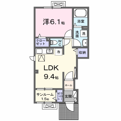 コンフォルト大宝寺Ａ 101【管理NO：1-027937301-01010】 ★家具家電は申し込み後に搬入します★ ★2026年10月中旬入居可能★の物件画像