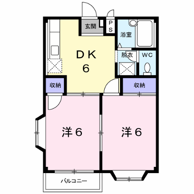 ユリカハイツ　Ⅱ 205【管理NO：1-003280901-02050】 ★家具家電は申し込み後に搬入します★の物件画像