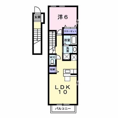 ティーハーベストＣ 201【管理NO：1-012764303-02010】 ★家具家電は申し込み後に搬入します★ ★2026年12月中旬入居可能★の物件画像