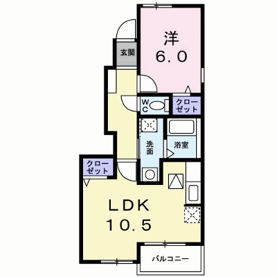 カーサ・セレノ 101【管理NO：1-013802001-01010】 ★家具家電は申し込み後に搬入します★の物件画像
