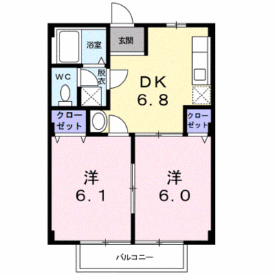 ハイムアレイ 102【管理NO：1-004419801-01020】 ★家具家電は申し込み後に搬入します★ ★2026年10月中旬入居可能★の物件画像