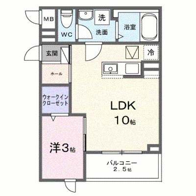メゾン　ド　オラクル 104【管理NO：1-028788601-01040】 ★家具家電は申し込み後に搬入します★ ★2027年02月上旬入居可能★の物件画像
