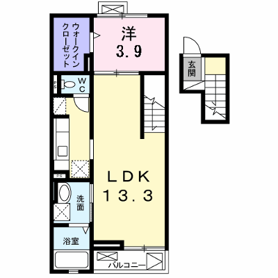 レジデンス若葉Ⅰ 401【管理NO：1-016369901-04010】 ★家具家電は申し込み後に搬入します★の物件画像