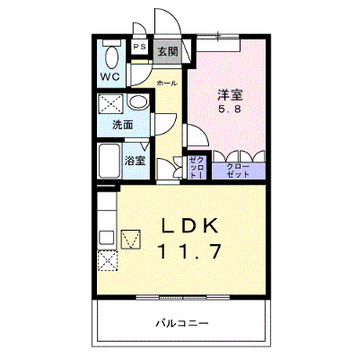 ラディッシュⅥ 103【管理NO：1-099444101-01030】 ★家具家電は申し込み後に搬入します★ ★2026年10月中旬入居可能★の物件画像