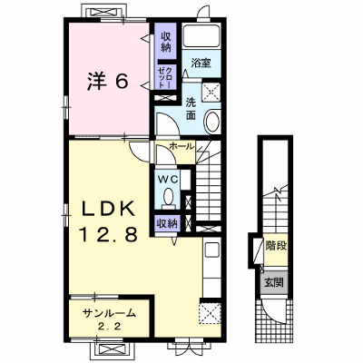 コッティＣ 201【管理NO：1-019450503-02010】 ★家具家電は申し込み後に搬入します★ ★2026年10月下旬入居可能★の物件画像
