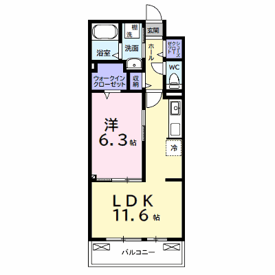 グレースコート１０ 203【管理NO：1-027593101-02030】 ★家具家電は申し込み後に搬入します★ ★2026年11月中旬入居可能★の物件画像