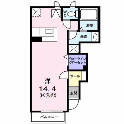 グレイスコート 102【管理NO：1-012497801-01020】 ★家具家電は申し込み後に搬入します★ ★2026年11月上旬入居可能★の物件画像