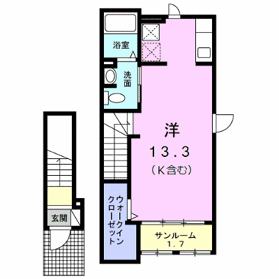 モンテセレノⅡ 203【管理NO：1-020500101-02030】 ★家具家電は申し込み後に搬入します★ ★2026年10月上旬入居可能★の物件画像