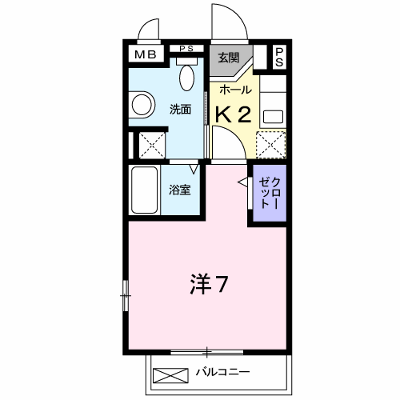 ミニョン 202【管理NO：1-017461301-02020】 ★家具家電は申し込み後に搬入します★ ★2026年11月上旬入居可能★の物件画像
