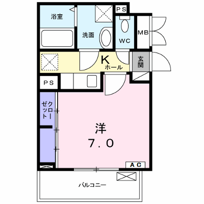 リアン・アミ 301【管理NO：1-025779001-03010】 ★家具家電は申し込み後に搬入します★ ★2026年11月中旬入居可能★の物件画像