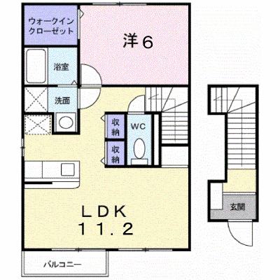 プチメゾンＳ 202【管理NO：1-012071701-02020】 ★家具家電は申し込み後に搬入します★ ★2026年11月中旬入居可能★の物件画像