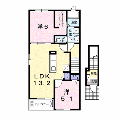ルチェンテ　Ｆ 201【管理NO：1-022554702-02010】 ★家具家電は申し込み後に搬入します★の物件画像