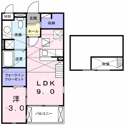フィオーレ西都 201【管理NO：1-015069001-02010】 ★家具家電は申し込み後に搬入します★ ★2026年12月中旬入居可能★の物件画像