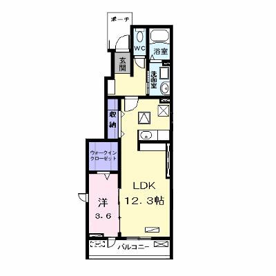 ブリッサ 103【管理NO：1-021637701-01030】 ★家具家電は申し込み後に搬入します★ ★2026年10月下旬入居可能★の物件画像