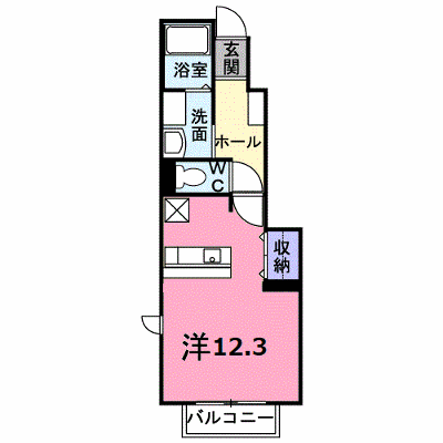 サニースクエア・ユウキ 105【管理NO：1-012283001-01040】 ★家具家電は申し込み後に搬入します★ ★2026年11月中旬入居可能★の物件画像