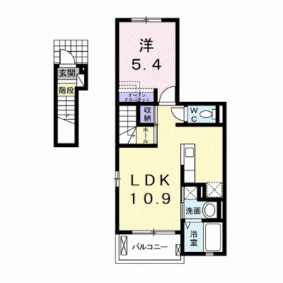サンリット　ガーデン　Ⅱ 202【管理NO：1-019365002-02020】 ★家具家電は申し込み後に搬入します★の物件画像