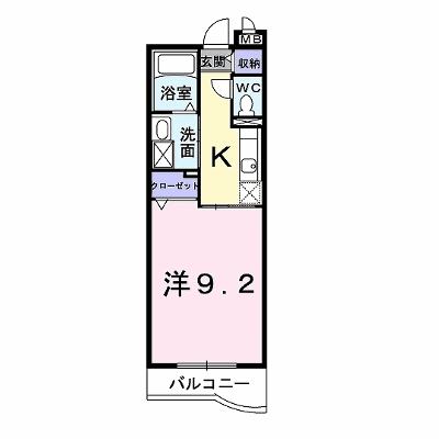 エコー　ウエスト 102【管理NO：1-016031301-01020】 ★家具家電は申し込み後に搬入します★ ★2026年11月上旬入居可能★の物件画像