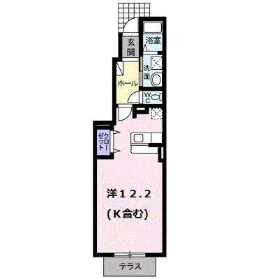 アニメイト　ゆう 101【管理NO：1-016057601-01010】 ★家具家電は申し込み後に搬入します★ ★2026年11月上旬入居可能★の物件画像