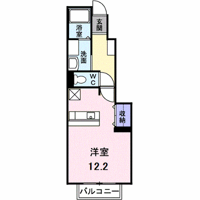 ミッテ．タカラＡ 102【管理NO：1-011368701-01020】 ★家具家電は申し込み後に搬入します★ ★2026年10月上旬入居可能★の物件画像