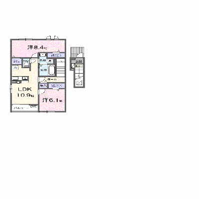 フォルシュⅡ 203【管理NO：1-027694901-02030】 ★家具家電は申し込み後に搬入します★ ★2026年10月中旬入居可能★の物件画像