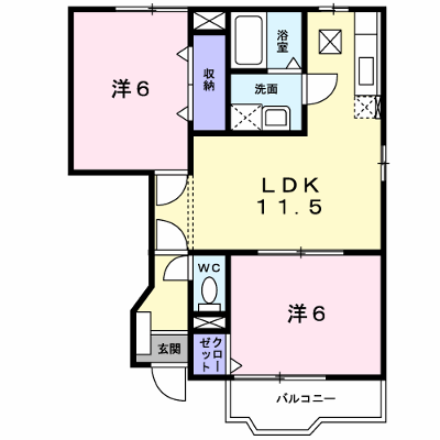 サンモールⅡＢ 103【管理NO：1-012091502-01030】 ★家具家電は申し込み後に搬入します★ ★2027年03月下旬入居可能★の物件画像