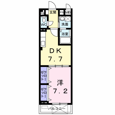 グラン・レスペリー 205【管理NO：1-016372501-02040】 ★家具家電は申し込み後に搬入します★ ★2026年11月中旬入居可能★の物件画像
